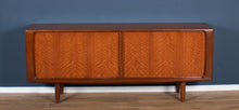 Load image into Gallery viewer, Retro Danish Mid Century 1960s Tambour Door Sideboard By Bernhard Pedersen &amp; Son