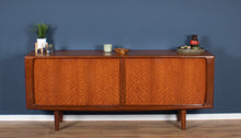 Load image into Gallery viewer, Retro Danish Mid Century 1960s Tambour Door Sideboard By Bernhard Pedersen &amp; Son