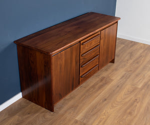 Retro Rosewood Danish Long Sideboard By Skovby