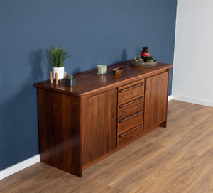 Retro Rosewood Danish Long Sideboard By Skovby