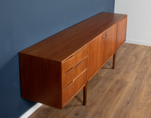 Load image into Gallery viewer, Retro Teak 1960s Long A H Macintosh Torpedo Mid Century Sideboard