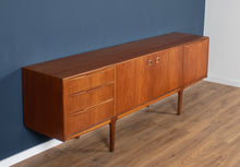 Load image into Gallery viewer, Retro Teak 1960s Long A H Macintosh Torpedo Mid Century Sideboard