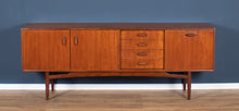 Load image into Gallery viewer, Retro Teak 1960s Long G Plan Scandi Mid Century Sideboard