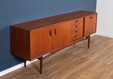 Load image into Gallery viewer, Retro Teak 1960s Long G Plan Scandi Mid Century Sideboard