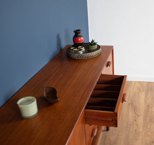 Retro Teak 1960s Long G Plan Scandi Mid Century Sideboard