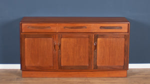 Retro Teak 1960s G Plan Fresco Plinth Sideboard By Victor Wilkins