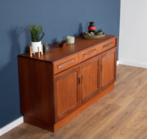 Retro Teak 1960s G Plan Fresco Plinth Sideboard By Victor Wilkins