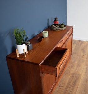 Retro Teak 1960s G Plan Fresco Plinth Sideboard By Victor Wilkins