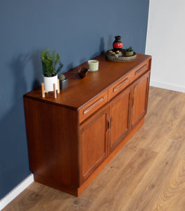 Retro Teak 1960s G Plan Fresco Plinth Sideboard By Victor Wilkins