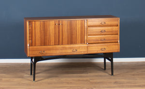 Retro Walnut & Teak 1960s Jentique Mid Century Sideboard