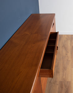 Retro Teak 1960s Long Nathan Mid Century Sideboard