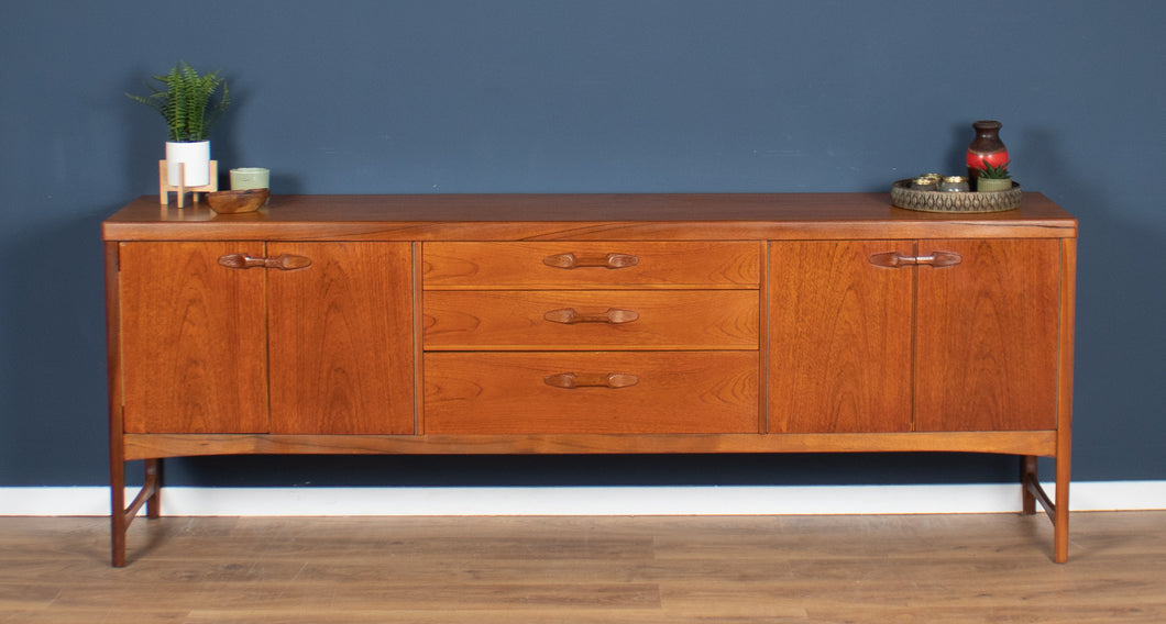 Retro Teak 1960s Long Nathan Mid Century Sideboard