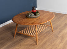 Load image into Gallery viewer, Retro Vintage Solid Elm Ercol Model 454 Supper Table, Coffee Table