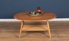 Load image into Gallery viewer, Retro Vintage Solid Elm Ercol Model 454 Supper Table, Coffee Table