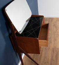 Load image into Gallery viewer, Retro Teak 1960s Mid Century Daish Dressing Table Vanity Unit