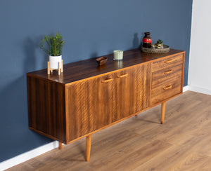 Retro Teak 1960s Mid Century Teak & Walnut Sideboard