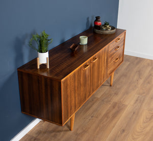 Retro Teak 1960s Mid Century Teak & Walnut Sideboard