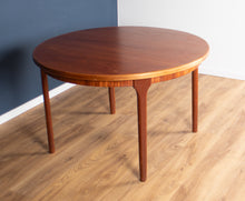 Load image into Gallery viewer, Round Mcintosh Dining Table &amp; 4 Four Chairs Space Saving Tuck Under