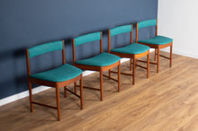 Load image into Gallery viewer, Round Mcintosh Dining Table &amp; 4 Four Chairs Space Saving Tuck Under