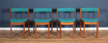 Load image into Gallery viewer, Round Mcintosh Dining Table &amp; 4 Four Chairs Space Saving Tuck Under