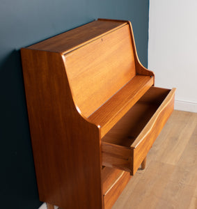 Retro Teak 1960s Sutcliffe of Todmorden Bureau Writing Desk