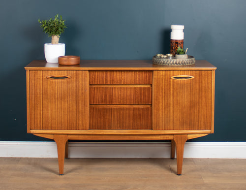 Retro Walnut 1960s Jentique Short Sideboard