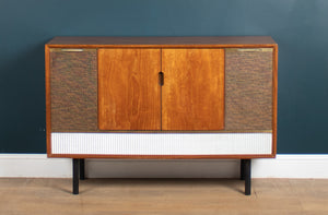 Retro Teak 1950s Mid Century Radiogram Sideboard Record Player