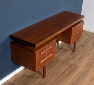 Retro Teak 1960s G Plan Fresco Desk By Victor Wilkins