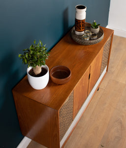 Retro Teak 1950s Mid Century Radiogram Sideboard Record Player