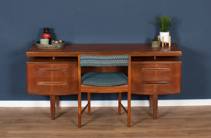 Retro Teak 1960s G Plan Fresco Desk By Victor Wilkins