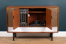 Load image into Gallery viewer, Retro Teak 1950s Mid Century Radiogram Sideboard Record Player