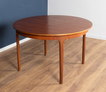 Load image into Gallery viewer, Round Mcintosh Dining Table &amp; 4 Four Chairs Space Saving Tuck Under