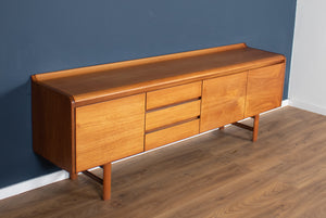 Restored Teak Retro 1960s White & Newton Petersfield Mid Century Sideboard