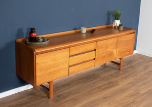 Restored Teak Retro 1960s White & Newton Petersfield Mid Century Sideboard