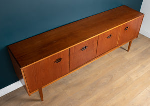 Retro Teak 1960s Nathan Corinthian Sideboard