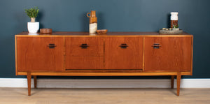 Retro Teak 1960s Nathan Corinthian Sideboard