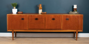 Retro Teak 1960s Nathan Corinthian Sideboard