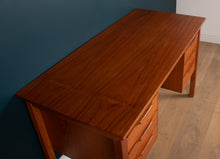 Load image into Gallery viewer, Retro Danish Mid Century Danish Teak Desk By Bent Silberg Mobler