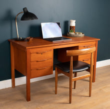 Load image into Gallery viewer, Retro Danish Mid Century Danish Teak Desk By Bent Silberg Mobler