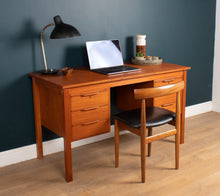 Load image into Gallery viewer, Retro Danish Mid Century Danish Teak Desk By Bent Silberg Mobler