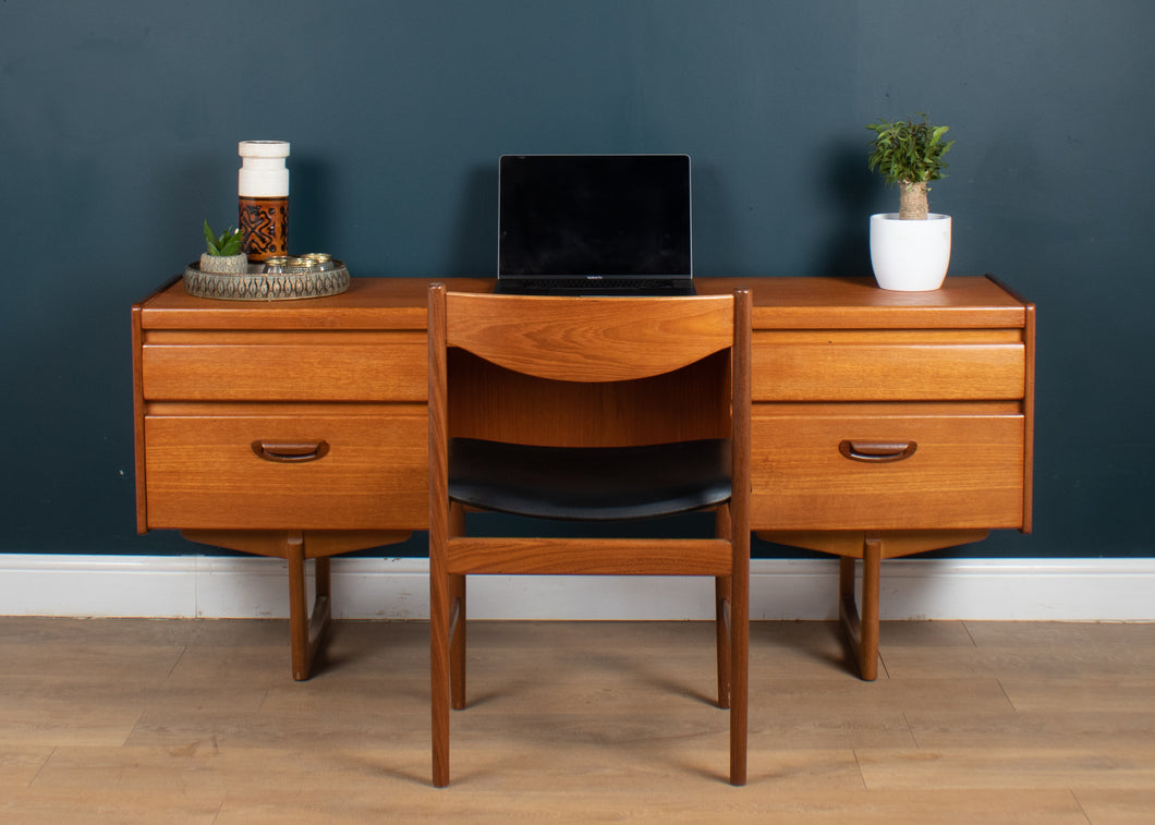 Retro Teak 1960s William & Lawrence Mid Century Desk