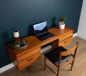 Retro Teak 1960s William & Lawrence Mid Century Desk