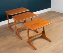 Load image into Gallery viewer, Retro Teak 1960s Jentique Mid Century Nest Of Coffee Tables