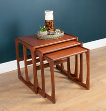 Load image into Gallery viewer, Retro Teak 1960s G Plan Quadrille Nest Of Coffee Tables