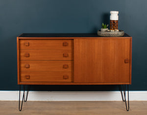 Retro Teak 1960s Danish Domino Mid Century Sideboard