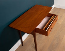 Load image into Gallery viewer, Retro Danish 1960s Sewing Table Console Table Lamp Table