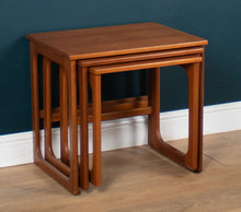 Load image into Gallery viewer, Retro Teak 1960s Set Of 3 Nesting Coffee Tables