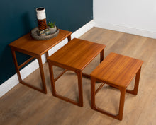 Load image into Gallery viewer, Retro Teak 1960s Set Of 3 Nesting Coffee Tables