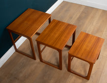 Load image into Gallery viewer, Retro Teak 1960s Set Of 3 Nesting Coffee Tables