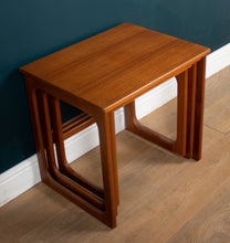 Load image into Gallery viewer, Retro Teak 1960s Set Of 3 Nesting Coffee Tables